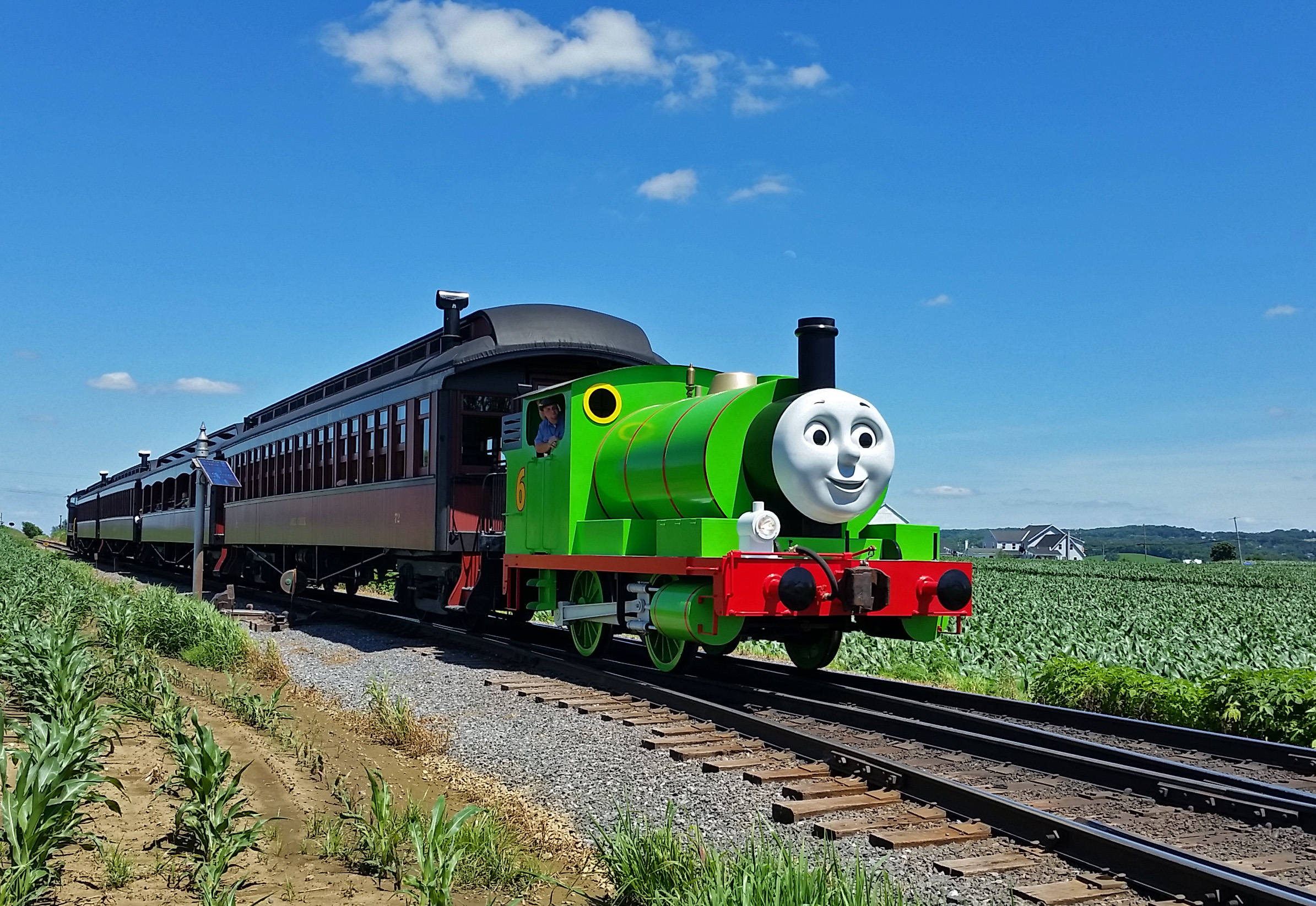 Meet Percy Thomas The Tank Engine Event Strasburg Rail Road